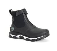 Muck Boots Women's Apex Mid Zip Performance Waterproof Ankle Boots, Black, 8