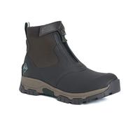 Muck Boots Men's Apex Mid Zip Performance Waterproof Ankle Boots, Dark Brown, 13