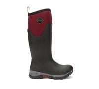 Muck Boots Arctic Ice Tall Wellingtons Black/Maroon 8mm Neoprene Bootie for Co