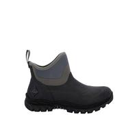 Muck Boots Women's Arctic Sport II Fleece Lined Waterproof Pull on Ankle Boot, Black, 9