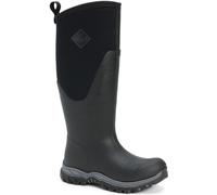 Muck Boots Women's Arctic Sport II Tall Fleece Lined Waterproof Pull on Boot, Black, 9