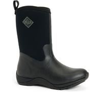 Muck Boots Women's Arctic Weekend Fleece Lined Waterproof Pull on Boot, Black, 6