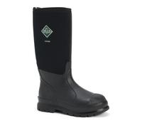 Muck Boots Unisex Chore Classic Hi Pull On Waterproof Wellington Boot, Black, 12