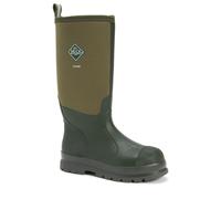 Muck Boots Unisex Chore Classic Hi Pull On Waterproof Wellington Boot, Moss, 10