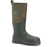 Muck Boots Chore Classic Steel Safety Wellington Moss Size: 4 Colour: 4