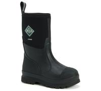 Muck Boots Unisex Chore Classic Mid Pull On Waterproof Wellington Boot, Black, 14