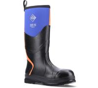 Muck Boots Unisex Chore Max S5 Safety Waterproof Wellington, Blue, 11