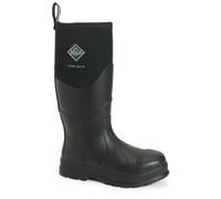 Muck Boots Unisex Chore Max S5 Safety Waterproof Wellington, Black, 10