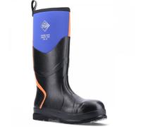 Muck Boots Unisex Chore Max S5 Safety Waterproof Wellington, Blue, 7
