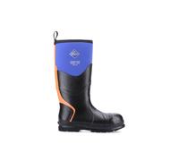 Muck Boots Chore Max S5 Safety Wellington Unisex | Boots | Blue/Orange | UK Size 8