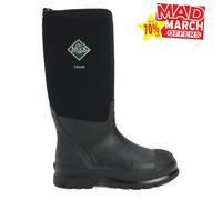Muck Boots Men's 'Chore Classic Hi' Wellingtons in Black | Size: 4 Muck Boots Black 4