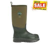 Muck Boots Men's 'Chore Classic Hi' Wellingtons in Green | Size: 4 Muck Boots Green 4