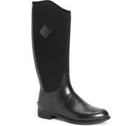 MUCK BOOTS Unisex Derby Tall Textile/Weather Wellingtons - Black Neoprene - Size UK 5