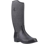 Muck Boots Derby Tall Rubber Women's Black/Plaid Winter Knee High Boots - UK 9