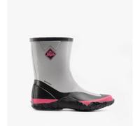 Muck Boots FORAGER KIDS Rubber Wellington Boots Grey/Pink - UK 4 (Older Kids)