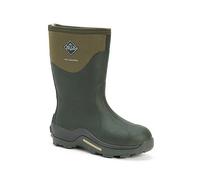 Muck Boots Unisex Muckmaster Mid Pull On Waterproof Wellington Boot, Moss, 6