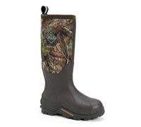 Muck Boots Unisex Woody Max Fleece Lined Waterproof Pull on Boot, Mossy Oak, 14