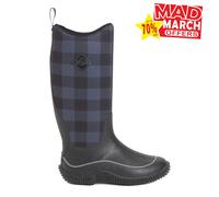 Muck Boots Hale Wellington Tartan Design FlexFoam Rainboots Womens
