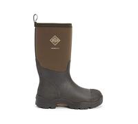 Muck Boots DERWENT II Unisex Rubber Wellington Boots Black/Bark: UK 6