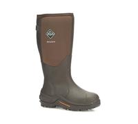 Muck Boots Men's Wetland XF Pull On Waterproof Wellington Boot, Brown, 6
