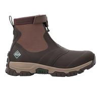 Muck Boots Men's Apex Mid Zip Performance Waterproof Ankle Boots, Dark Brown, 6