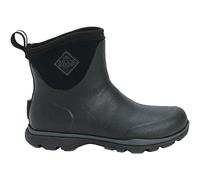 Muck Boots Men's Arctic Excursion Ankle Pull On Waterproof Ankle Boot, Black, 12