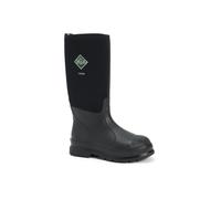Muck Boots Unisex Chore Classic Hi Pull On Waterproof Wellington Boot, Black, 8