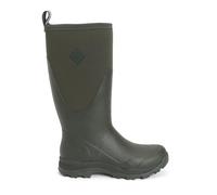 Muck Boots Men's Outpost Fleece Lined Waterproof Pull on Boot, Moss, 10