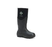 Muck Boots Unisex Muckmaster Hi Pull On Waterproof Wellington Boot, Black, 5