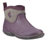 Muck Boots Muckster Ii Ankle Rubber Wine/ Herringbone Wellington Boots UK 7
