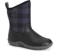 Muck Boots Muckster Ii Mid Wellington Black/grey Plaid