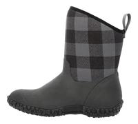 Muck Boots Women's Muckster II Mid Pull on Waterproof Mid Boot, Black Plaid, 3