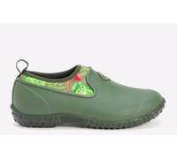 Muck Boots Muckster Ii Waterproof Slip On Womens Shoes | Slip On Shoes | Green / Veggie Print | UK Size 5
