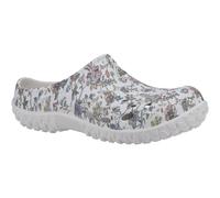 Muck Boots Muckster Lite Synthetic Light Grey/Floral Print Clogs UK 7