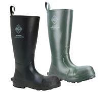 Muck Boots Men's Mudder Tall Safety Waterproof Safety Wellingtons, Black, 9