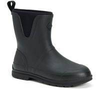 Muck Boots Unisex Originals Pull On Mid Pull on Waterproof Mid Boot, Black, 9