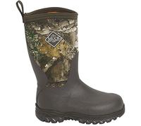 Muck Boots Rugged Ll Rubber Kid's Snow Boot, Brown/Real Tree Edge, 9 Big Kid