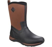 MUCK BOOTS Unisex Arctic Weekend Rubber Black/Tan Wellington - Size UK 3