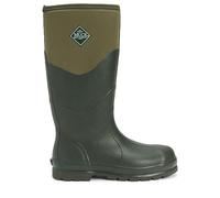 Muck Boots Unisex Chore 2K Pull On Waterproof Wellington Boot, Dark Green, 10