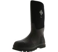 Muck Boots Unisex Chore Classic Mid Pull On Waterproof Wellington Boot, Black, 13