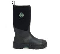Muck Boots Unisex Derwent II Pull On Waterproof Wellington Boot, Black, 12