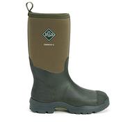 Muck Boots Unisex Derwent II Pull On Waterproof Wellington Boot, Dark Green, 8