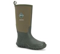 Muck Boots Unisex Edgewater Hi Pull On Waterproof Wellington Boot, Moss, 4