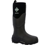 Muck Boots Unisex Muckmaster Hi Pull On Waterproof Wellington Boot, Black, 5