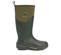 Muck Boots Unisex Muckmaster Hi Pull On Waterproof Wellington Boot, Green, 9
