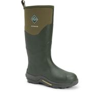 MUCK BOOTS Unisex Muckmaster Hi Rubber Moss Wellington - Green - Size UK 8