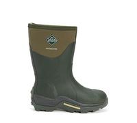 Muck Boots Unisex Muckmaster Mid Pull On Waterproof Wellington Boot, Moss, 8