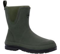 Muck Boots Unisex Originals Pull On Mid Pull on Waterproof Mid Boot, Moss, 13