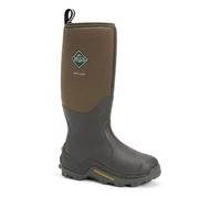 Muck Boots Wetland Hi Patterned Wellington Boots Brown