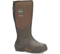 Muck Boots Wetland Xf Rubber Brown Wellington Boots UK 11